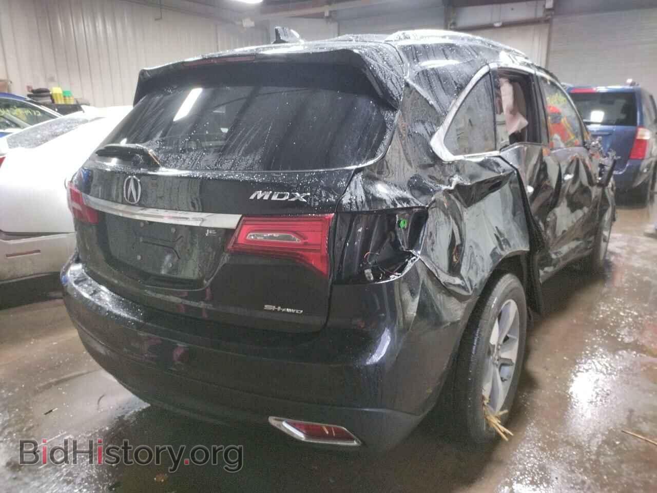 2014 ACURA MDX - VIN: 5FRYD4H25EB003830 - Фото 4