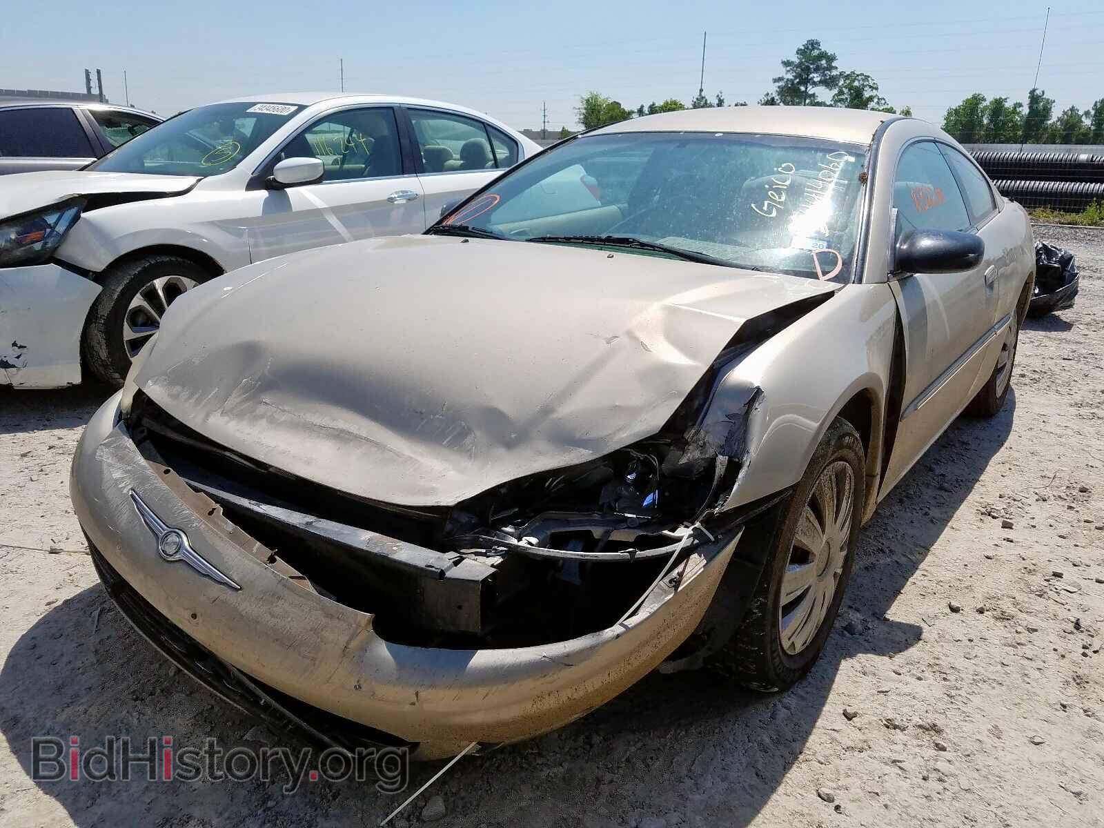2002 CHRYSLER SEBRING - VIN: 4C3AG42H62E017792 - Фото 2