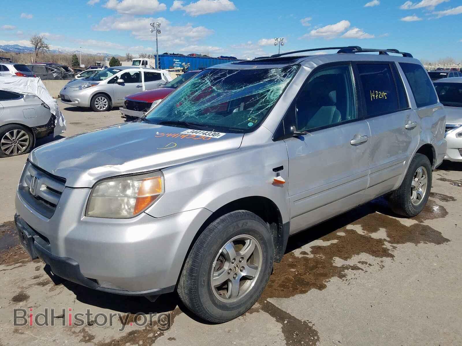 2007 HONDA PILOT - VIN: 5FNYF18567B012933 - Фото 2