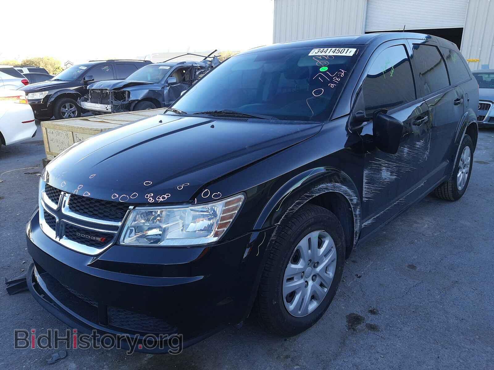 2015 DODGE JOURNEY - VIN: 3C4PDCAB8FT687972 - Фото 2