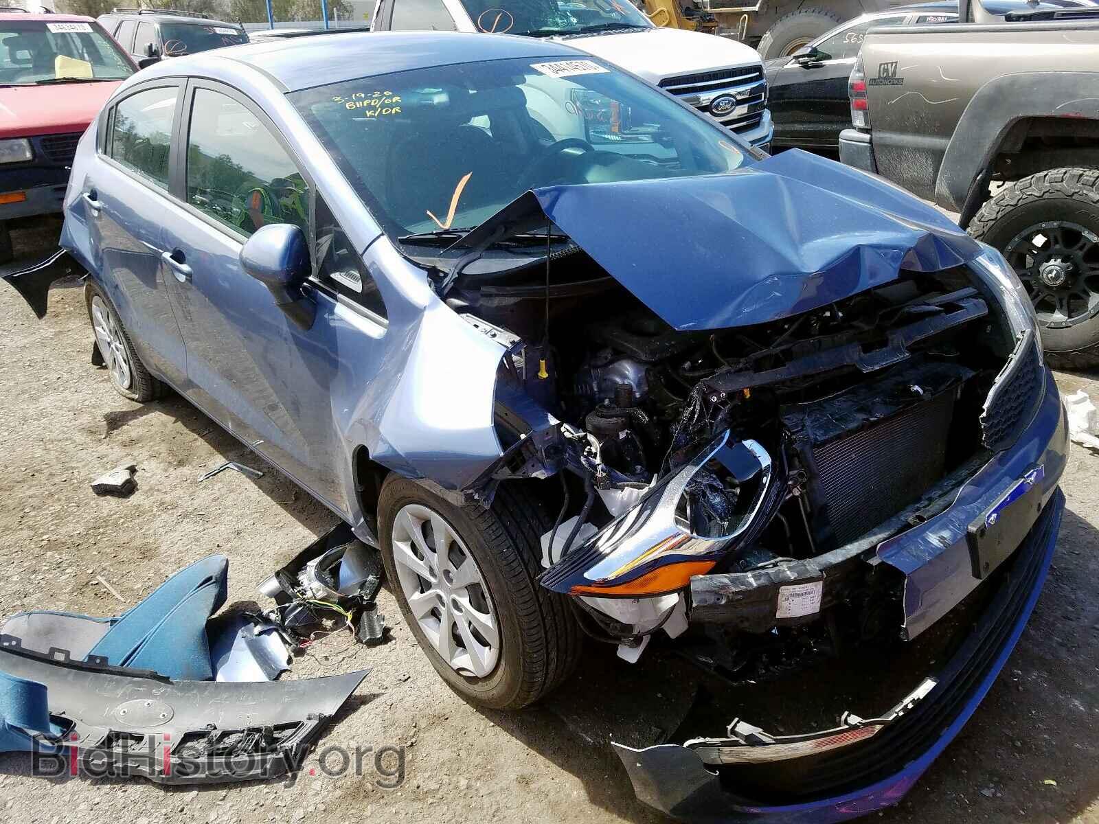 Фотография KNADM4A30G6540281 - KIA RIO 2016
