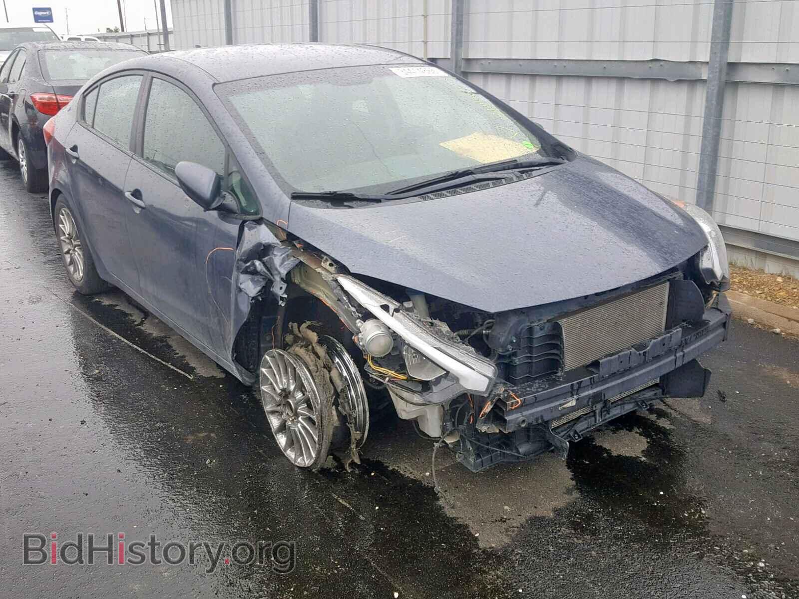 Фотография KNAFK4A66G5558735 - KIA FORTE LX 2016
