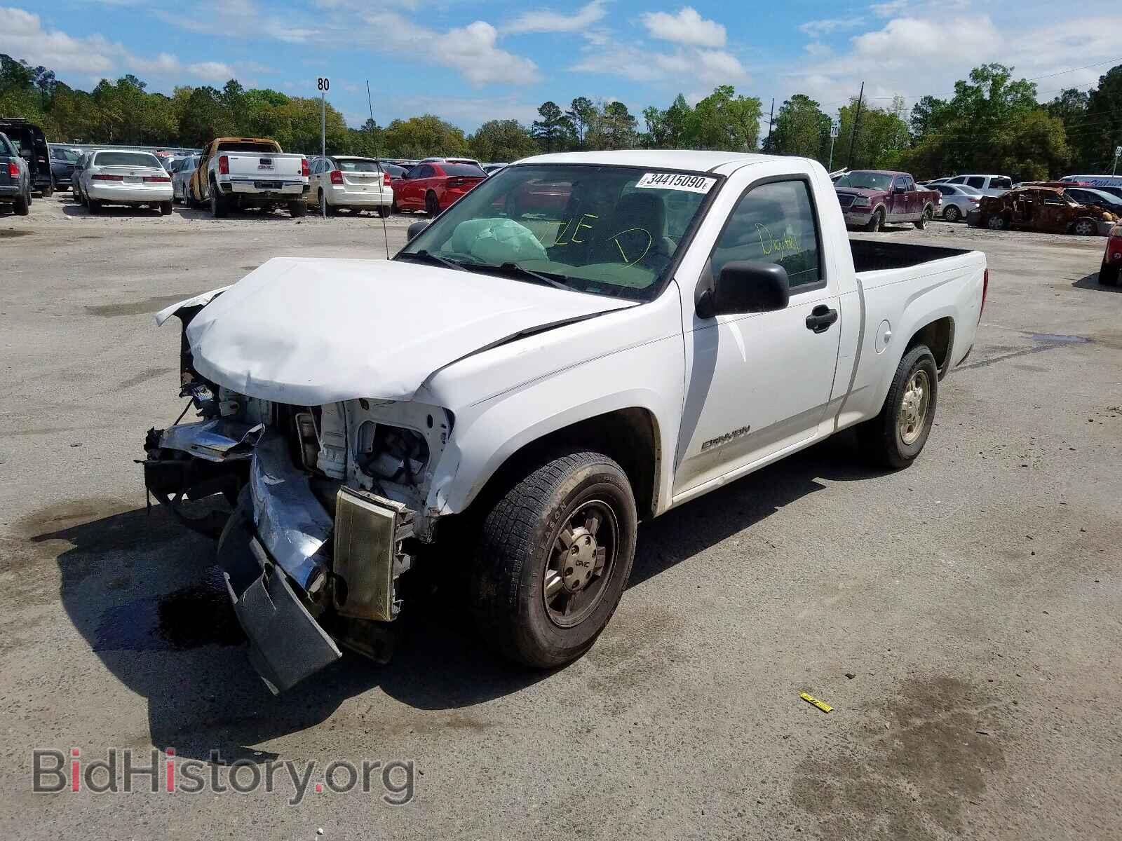 2005 GMC CANYON - VIN: 1GTCS148458227519 - Фото 2