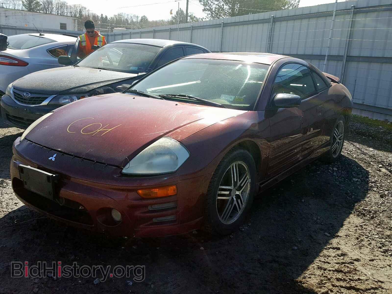 2003 MITSUBISHI ECLIPSE - VIN: 4A3AC74H63E054511 - Фото 2