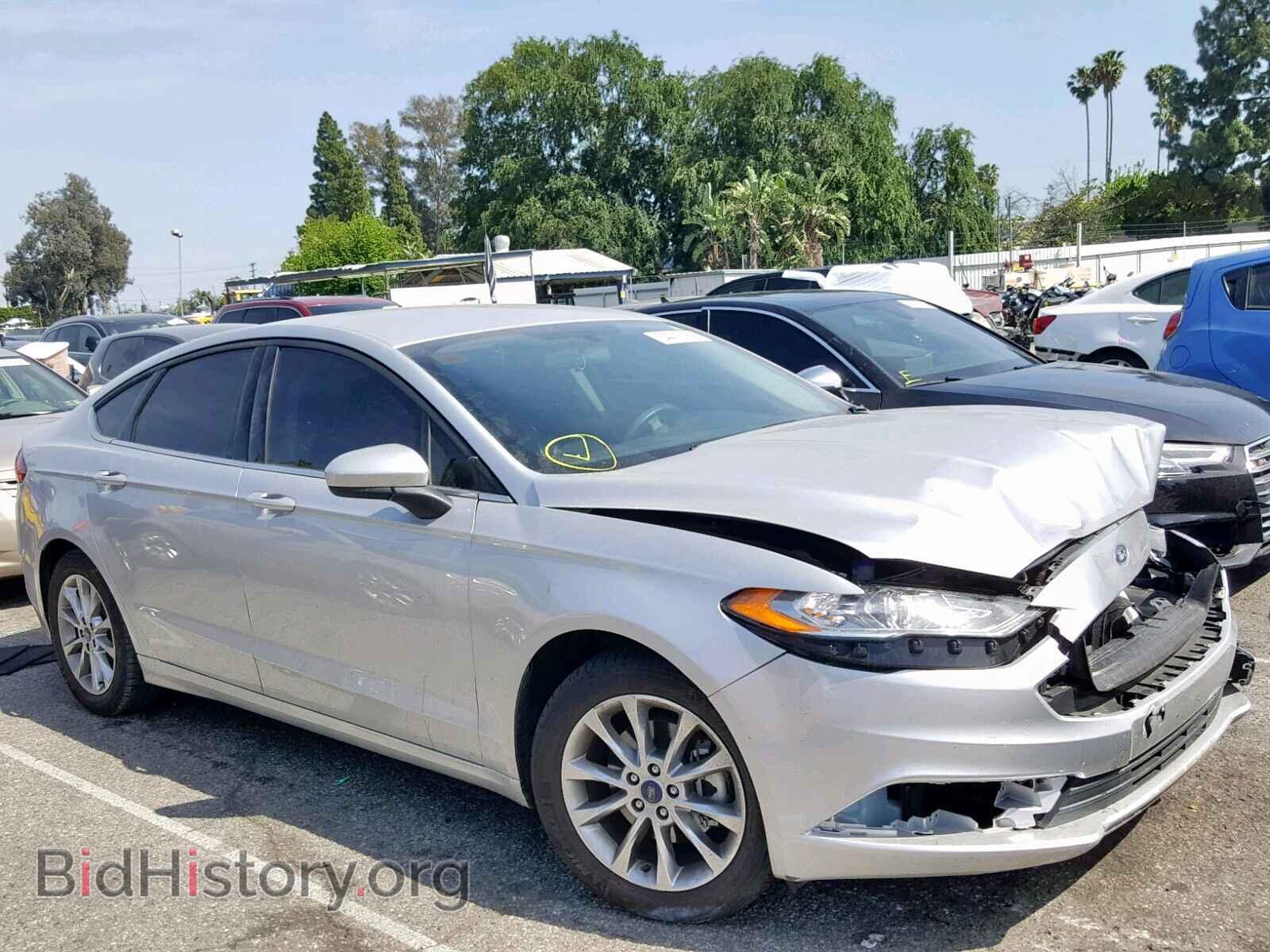 Фотография 3FA6P0HD4HR293531 - FORD FUSION SE 2017