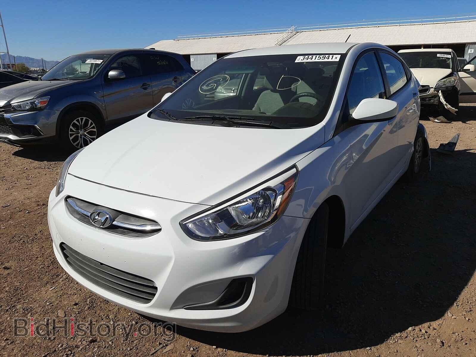 2017 HYUNDAI ACCENT - VIN: KMHCT4AE4HU368137 - Фото 2