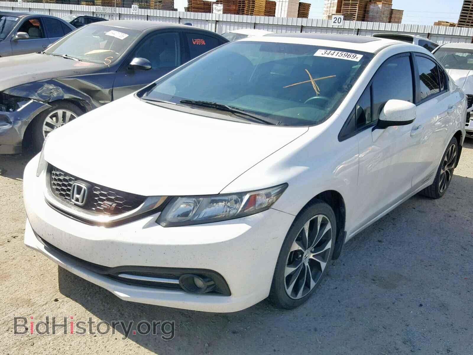 2013 HONDA CIVIC - VIN: 2HGFB6E5XDH706388 - Фото 2