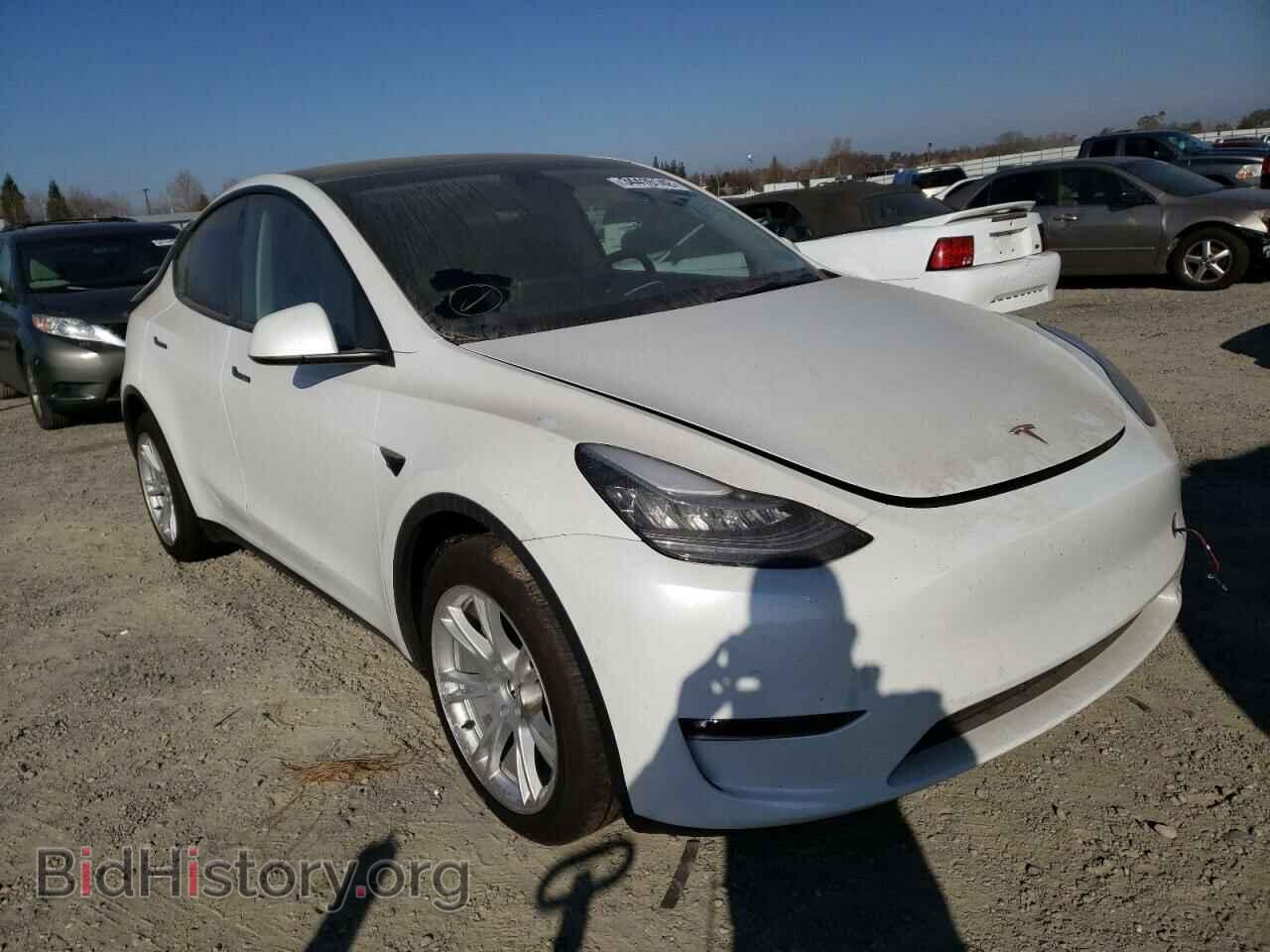 Photo 5YJYGDEE8MF200805 - TESLA MODEL Y 2021
