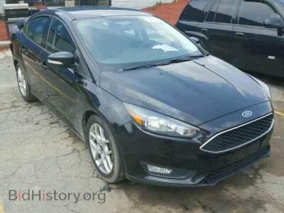 2015 Ford FOCUS Focus SE, black — VIN 1FADP3F26FL327085, Copart