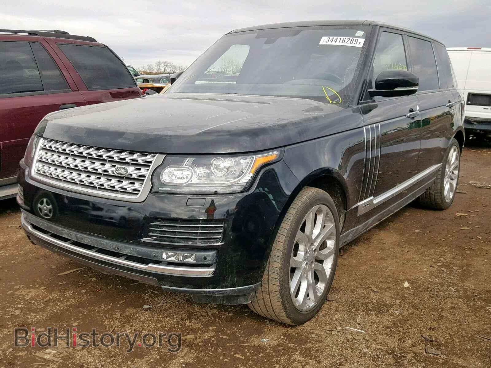 2015 LAND ROVER RANGE ROVE - VIN: SALGS3TF9FA222414 - Фото 2