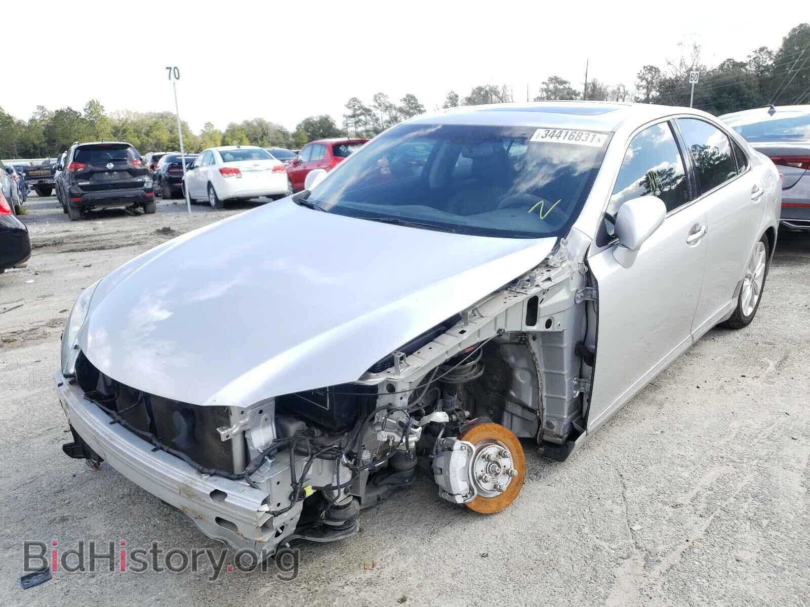 2011 LEXUS ES350 - VIN: JTHBK1EG8B2460107 - Фото 2