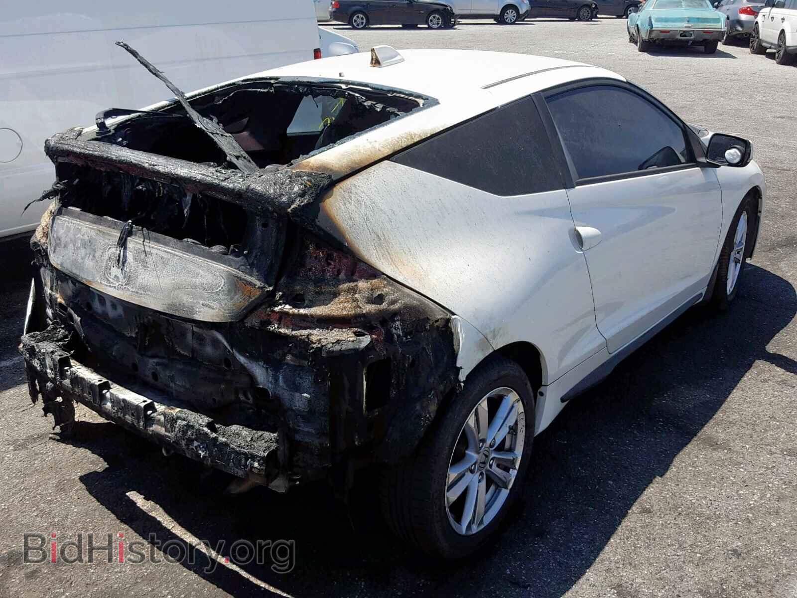 2011 HONDA CR-Z - VIN: JHMZF1C44BS014743 - Фото 4