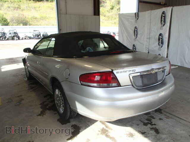 2002 CHRYSLER SEBRING - VIN: 1C3EL45RX2N251176 - Фото 3