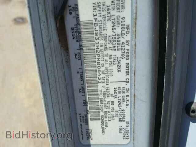 1993 FORD ECONOLINE - VIN: 1FBJS31H2PHB04431 - Photo 10