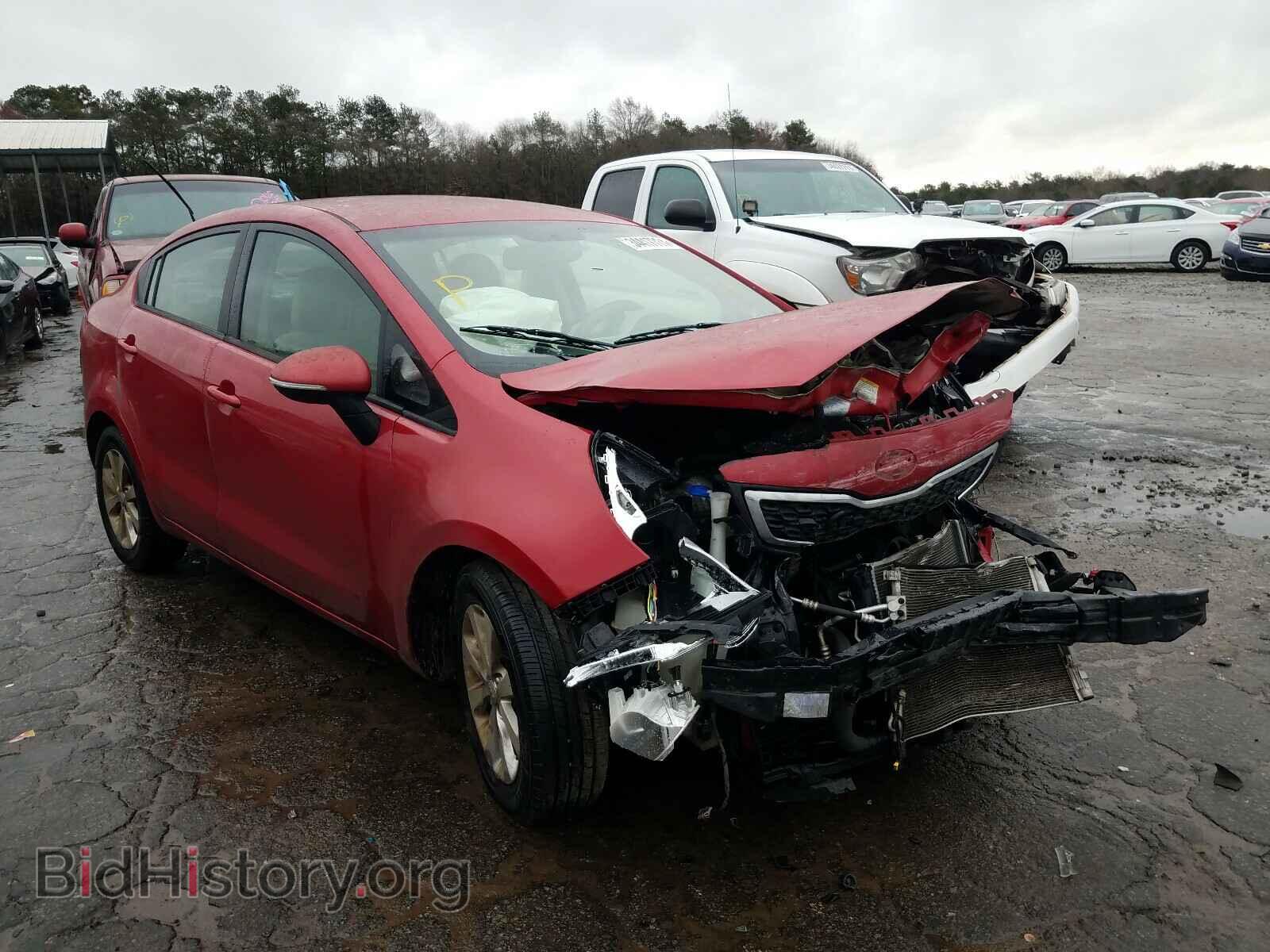 Фотография KNADN4A32D6099231 - KIA RIO 2013