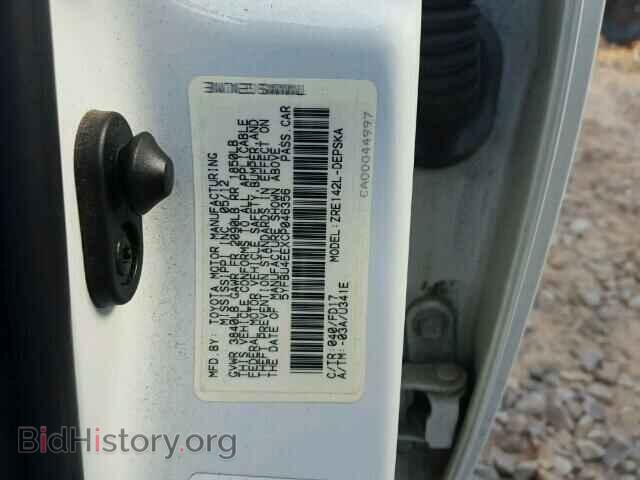 2012 TOYOTA COROLLA BA - VIN: 5YFBU4EEXCP046356 - Фото 10