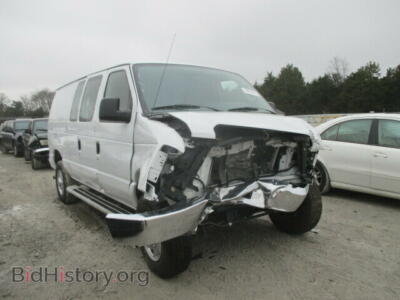 2014 Ford ECONOLINE, white — VIN 1FTNE2EW8EDA42626, Copart