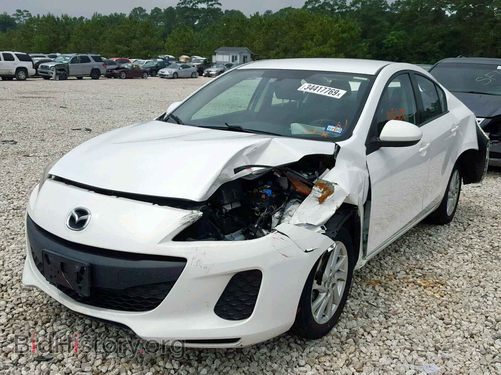 2012 MAZDA 3 - VIN: JM1BL1V77C1644718 - Фото 2