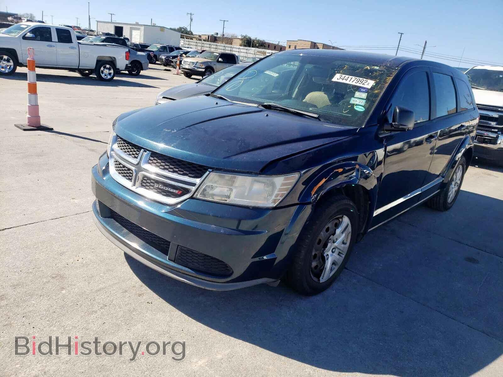 2014 DODGE JOURNEY - VIN: 3C4PDCAB1ET173301 - Фото 2
