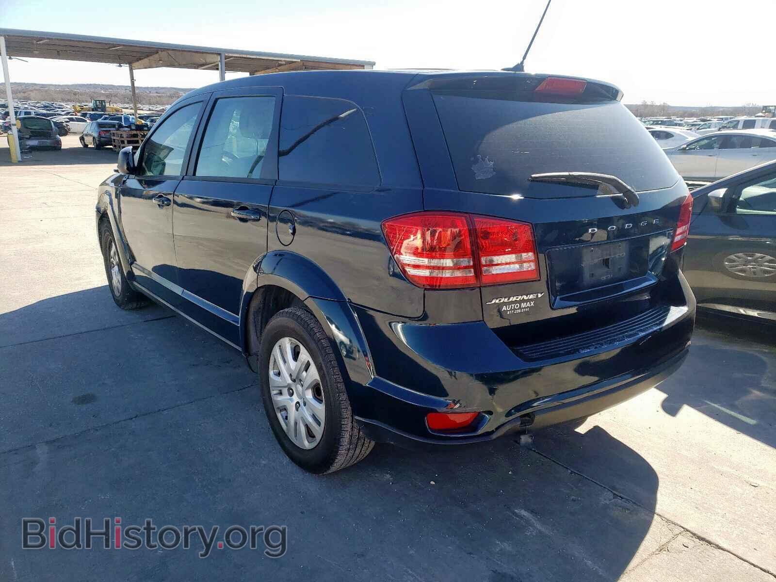 2014 DODGE JOURNEY - VIN: 3C4PDCAB1ET173301 - Фото 3