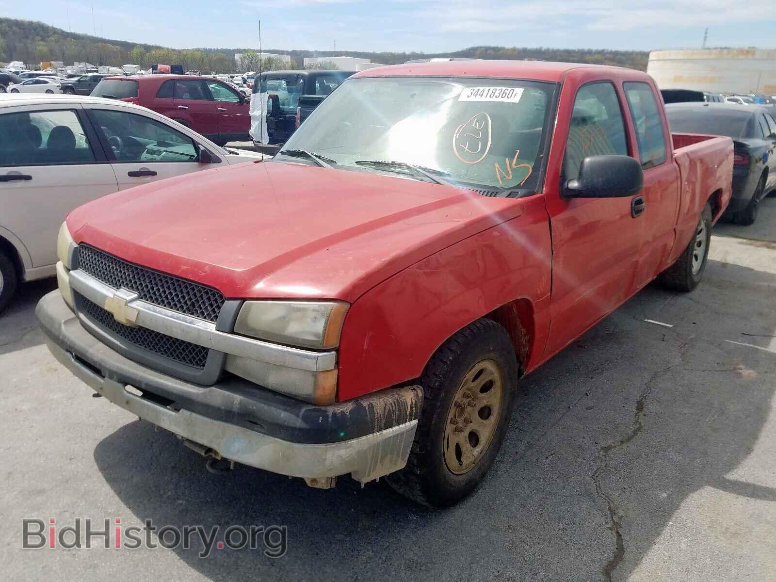 2005 CHEVROLET SILVERADO - VIN: 1GCEC19V95Z315710 - Фото 2