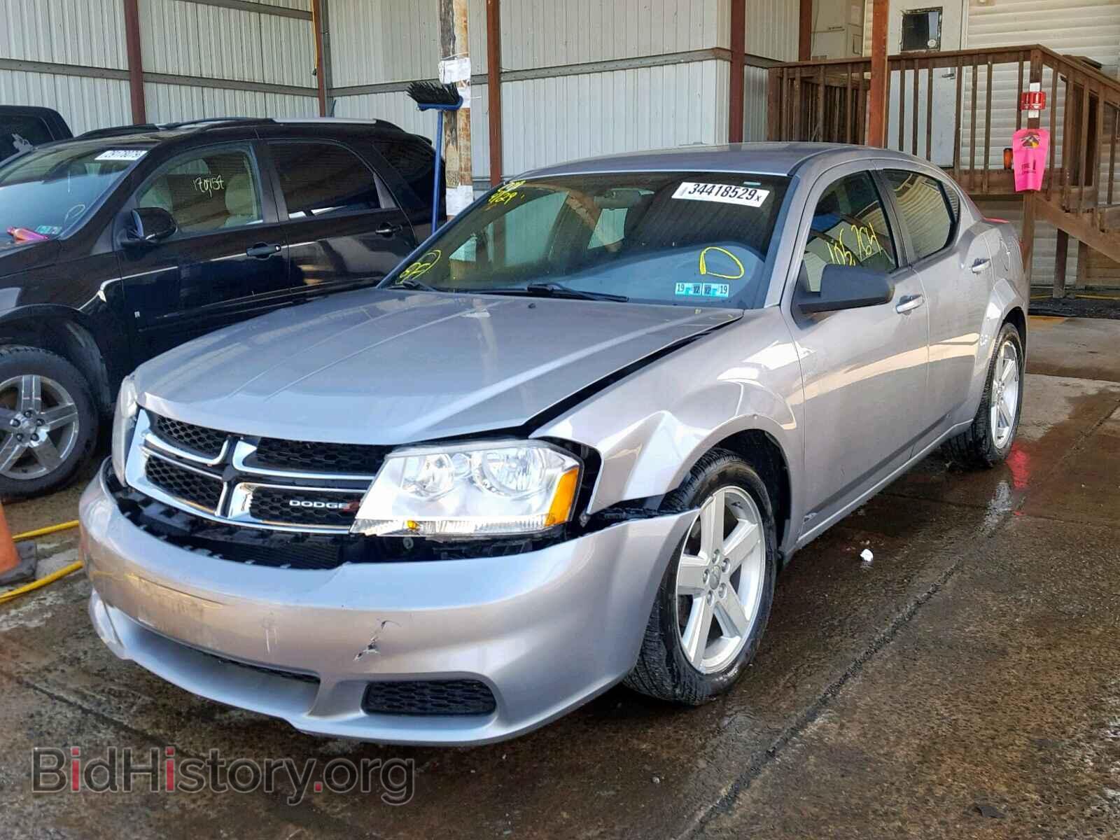 2013 DODGE AVENGER - VIN: 1C3CDZAB2DN563327 - Фото 2
