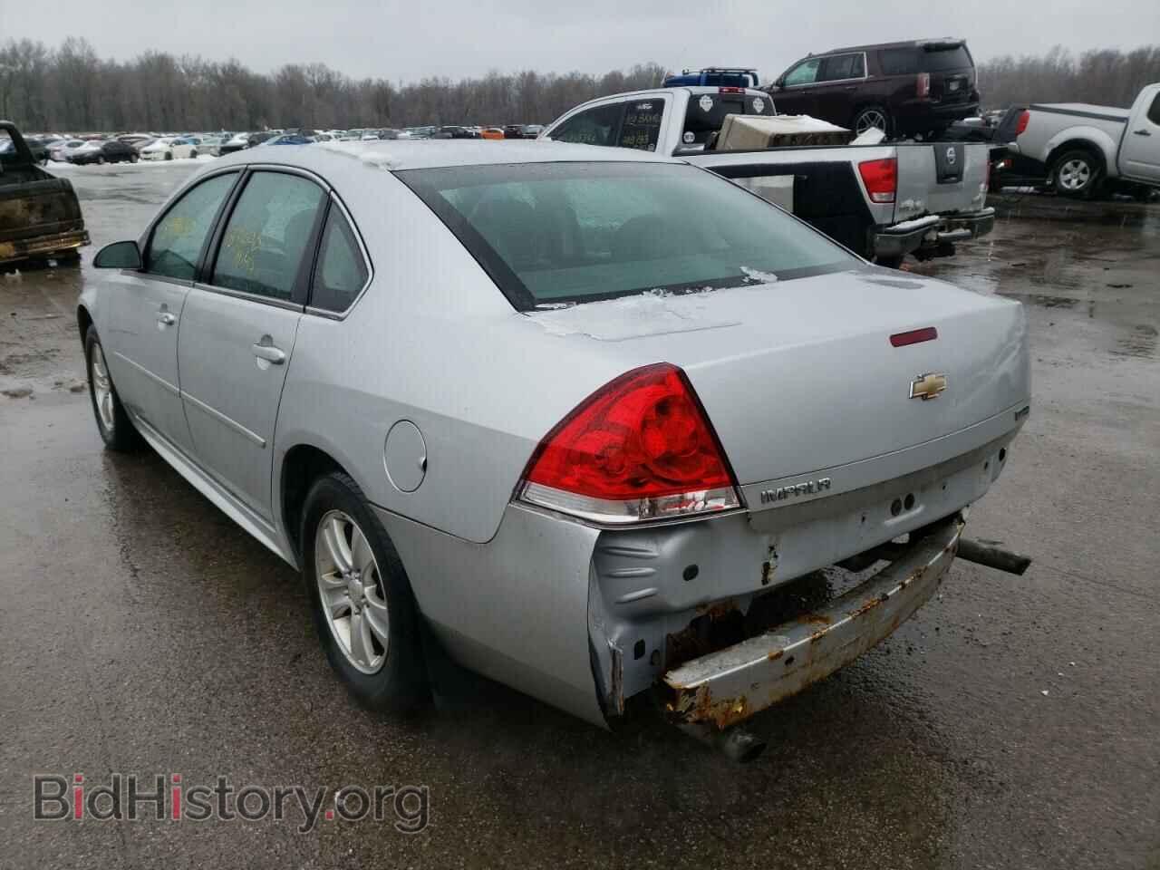 2012 CHEVROLET IMPALA - VIN: 2G1WF5E3XC1337267 - Фото 3