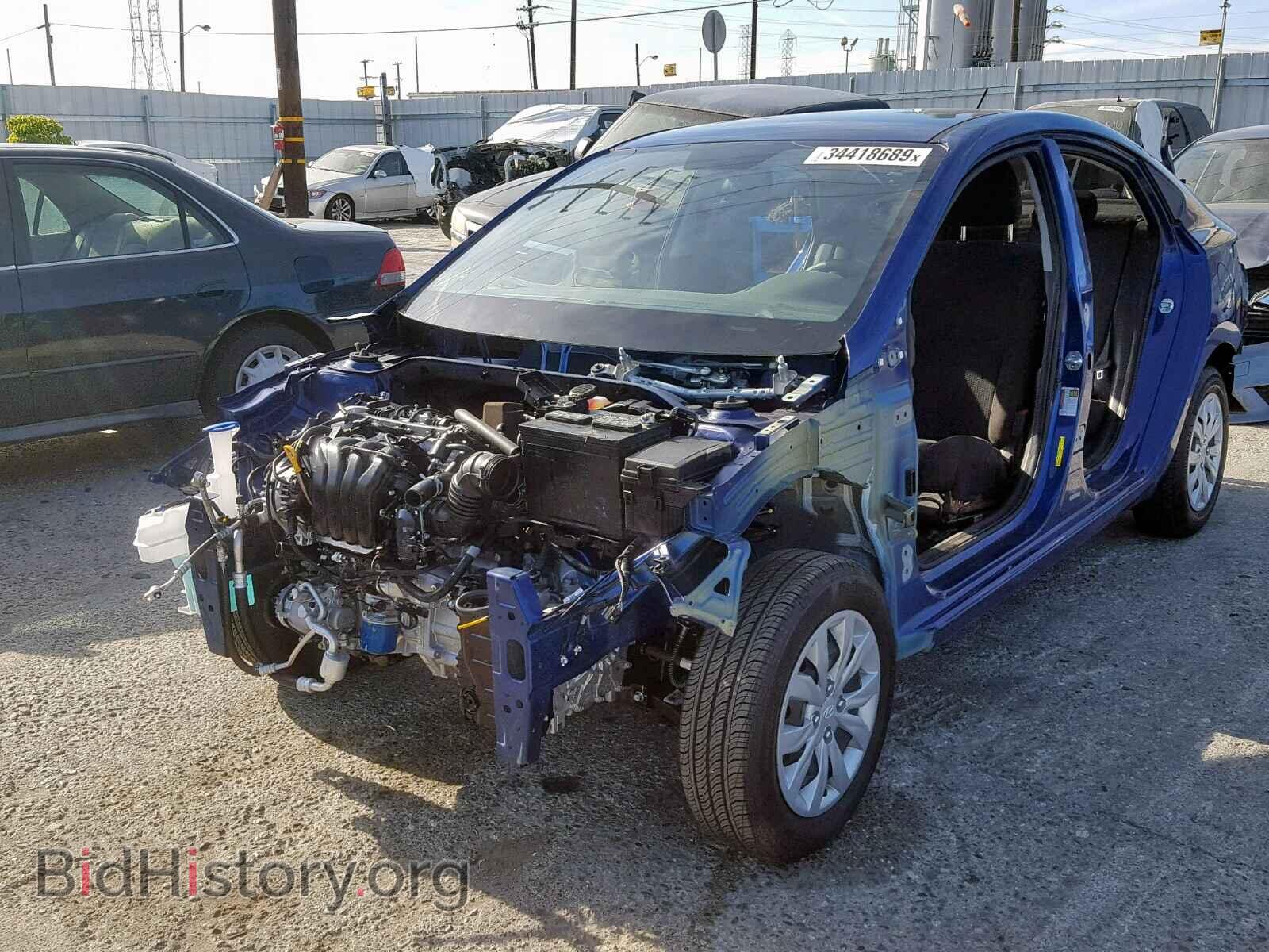 2019 HYUNDAI ACCENT - VIN: 3KPC24A36KE052962 - Фото 2