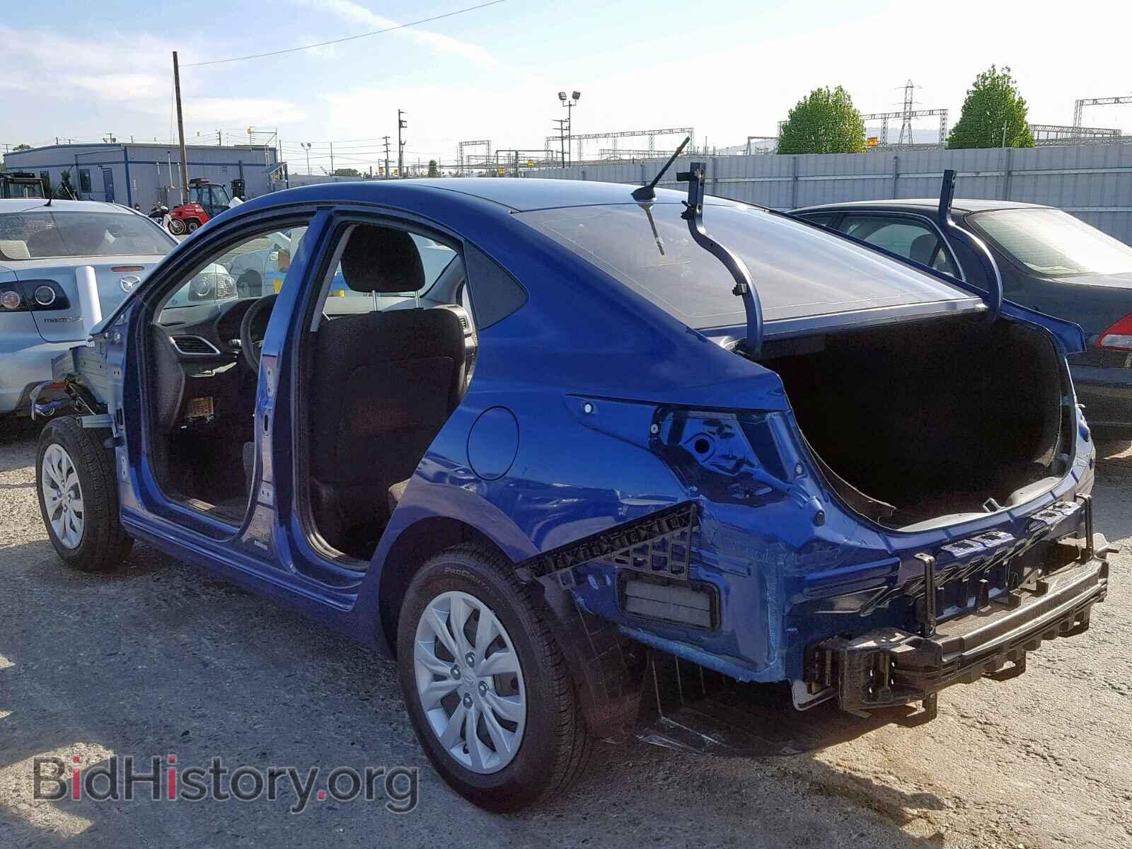 2019 HYUNDAI ACCENT - VIN: 3KPC24A36KE052962 - Фото 3