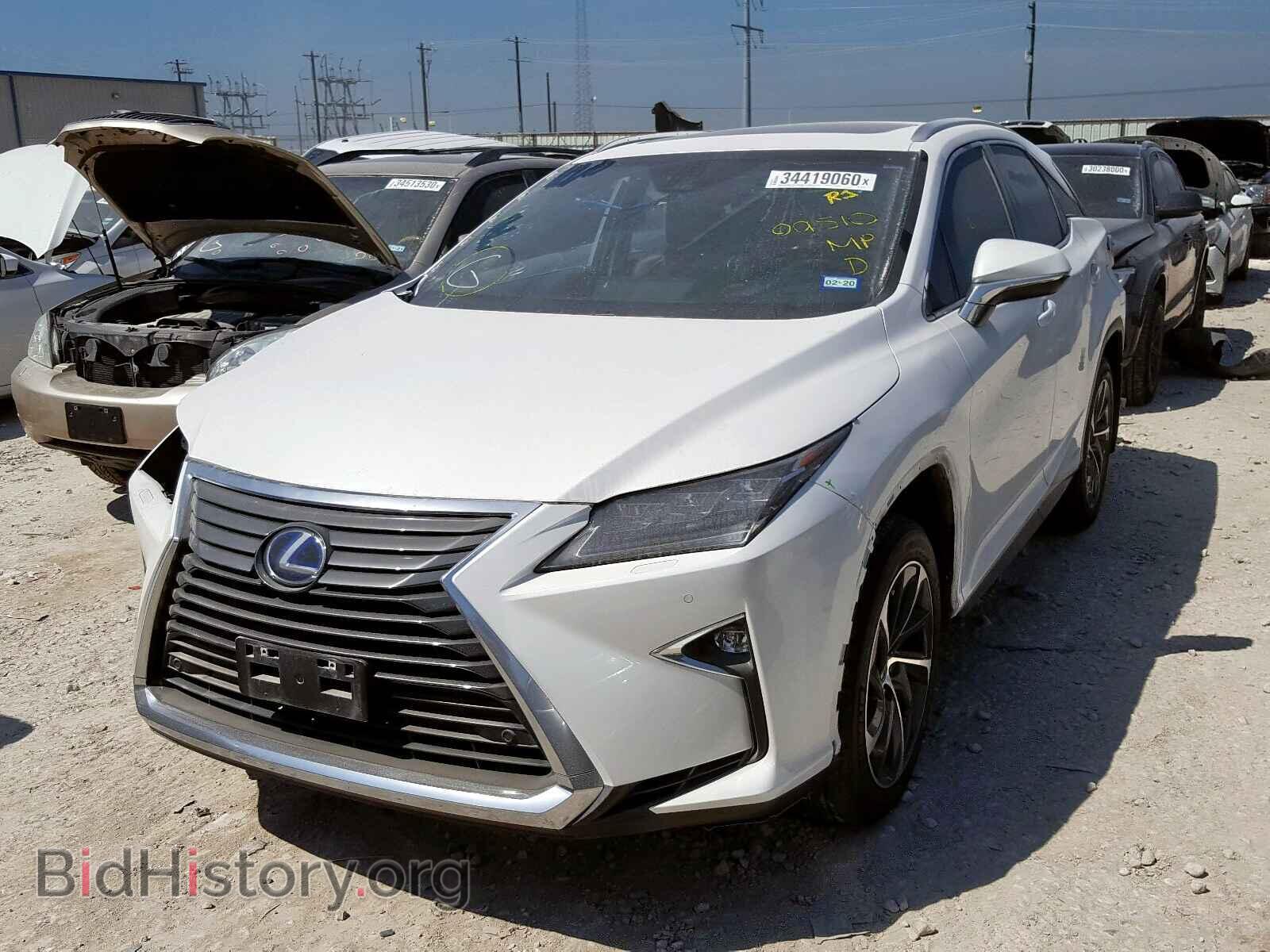 2016 LEXUS RX450 - VIN: 2T2ZFMCA8GC001510 - Фото 2