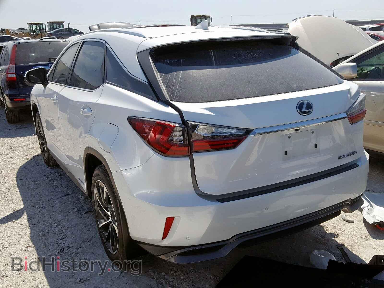 2016 LEXUS RX450 - VIN: 2T2ZFMCA8GC001510 - Фото 3
