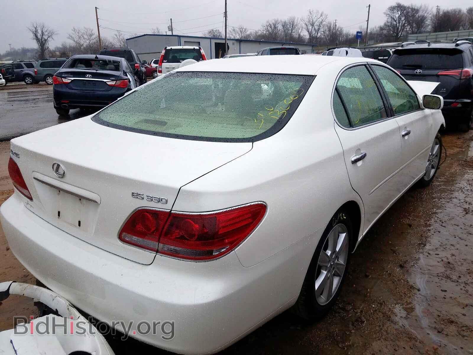 2005 LEXUS ES330 - VIN: JTHBA30G955138133 - Фото 4