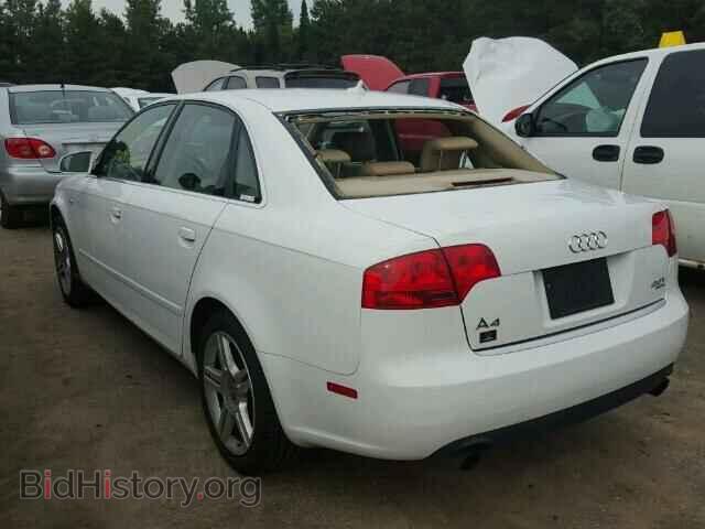2007 AUDI A4 - VIN: WAUDF78EX7A030858 - Фото 3