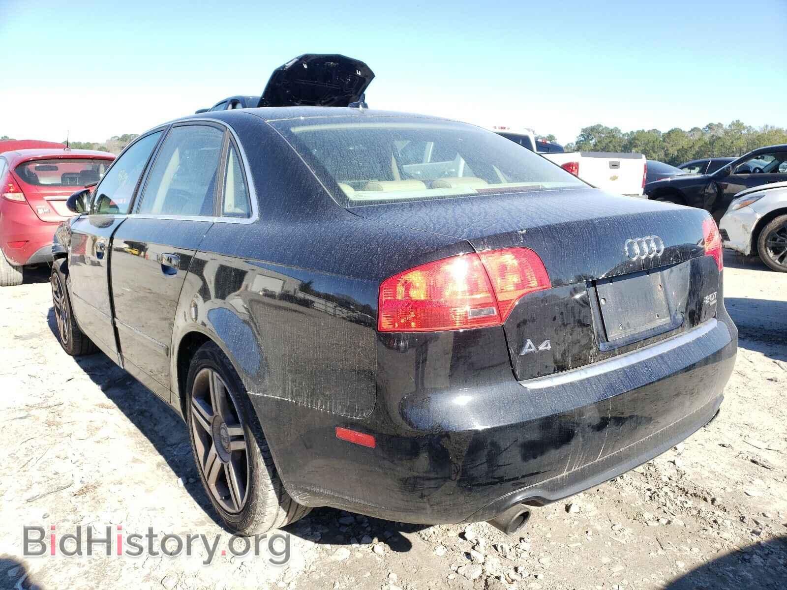 2007 AUDI A4 - VIN: WAUDF78E37A192105 - Фото 3