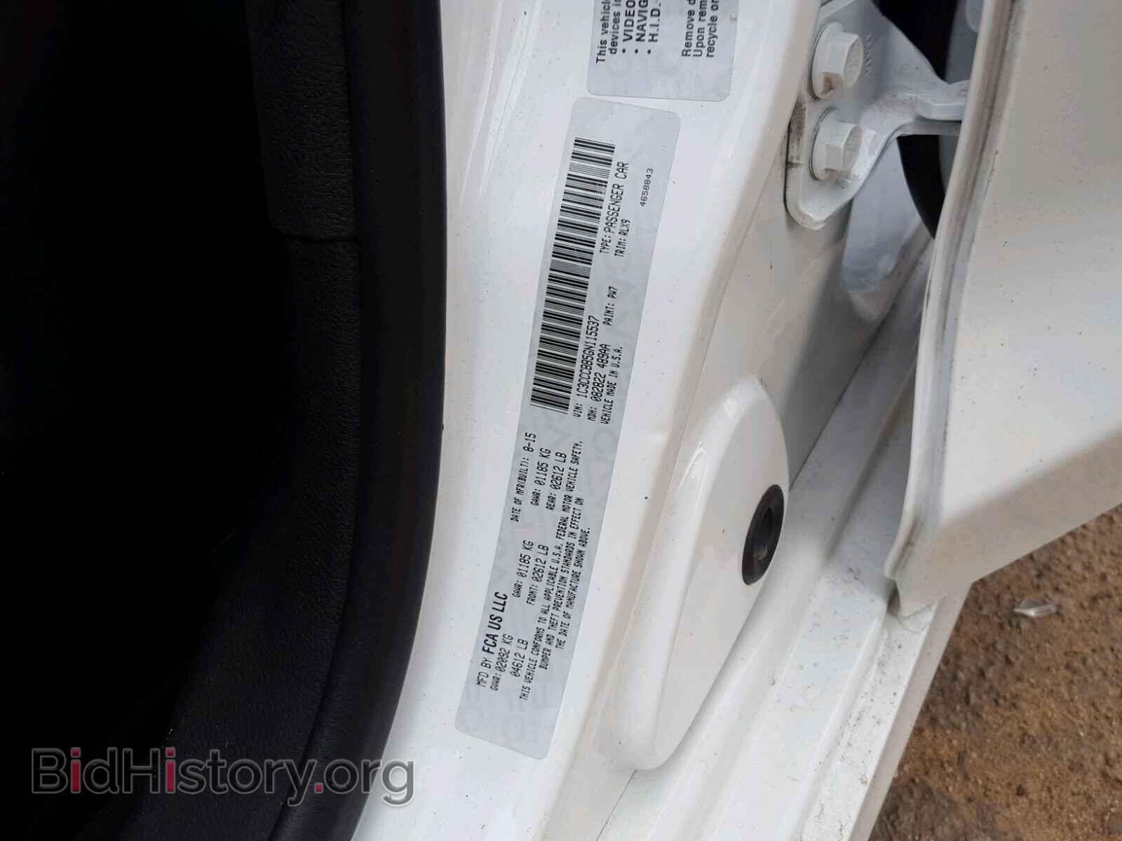 2016 CHRYSLER 200 - VIN: 1C3CCCBB5GN115537 - Photo 10