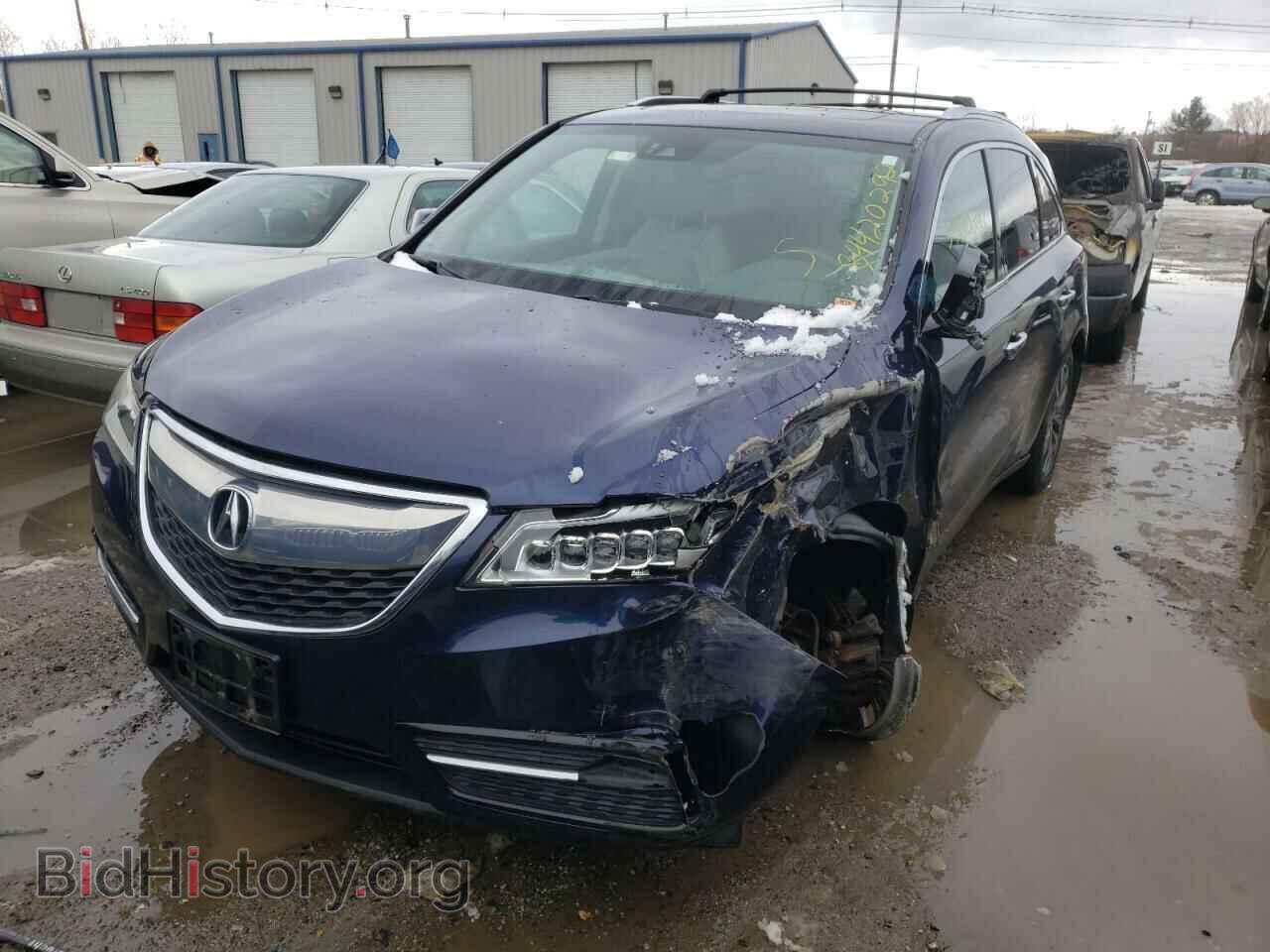 2016 ACURA MDX - VIN: 5FRYD4H42GB005751 - Фото 2
