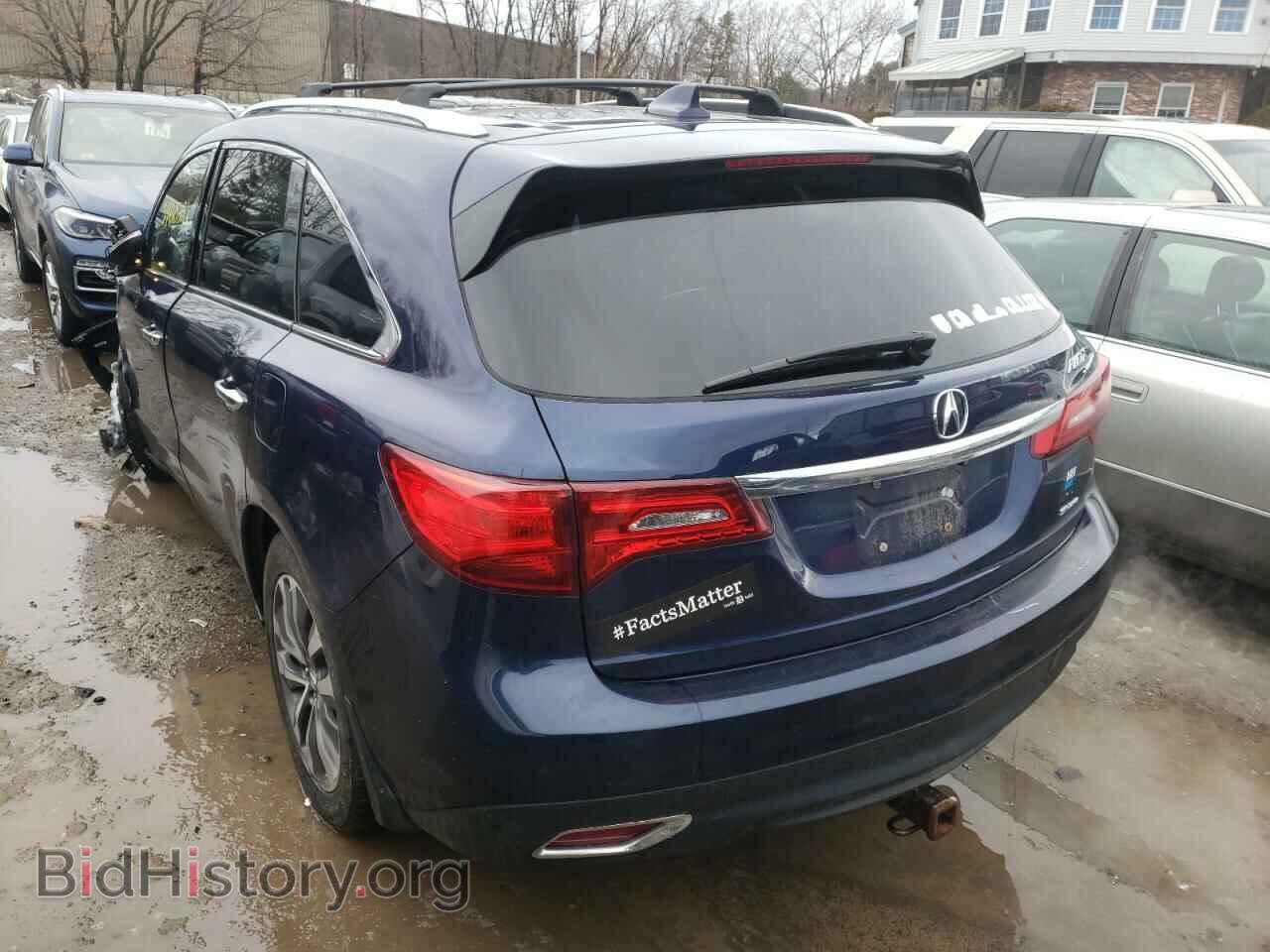 2016 ACURA MDX - VIN: 5FRYD4H42GB005751 - Фото 3