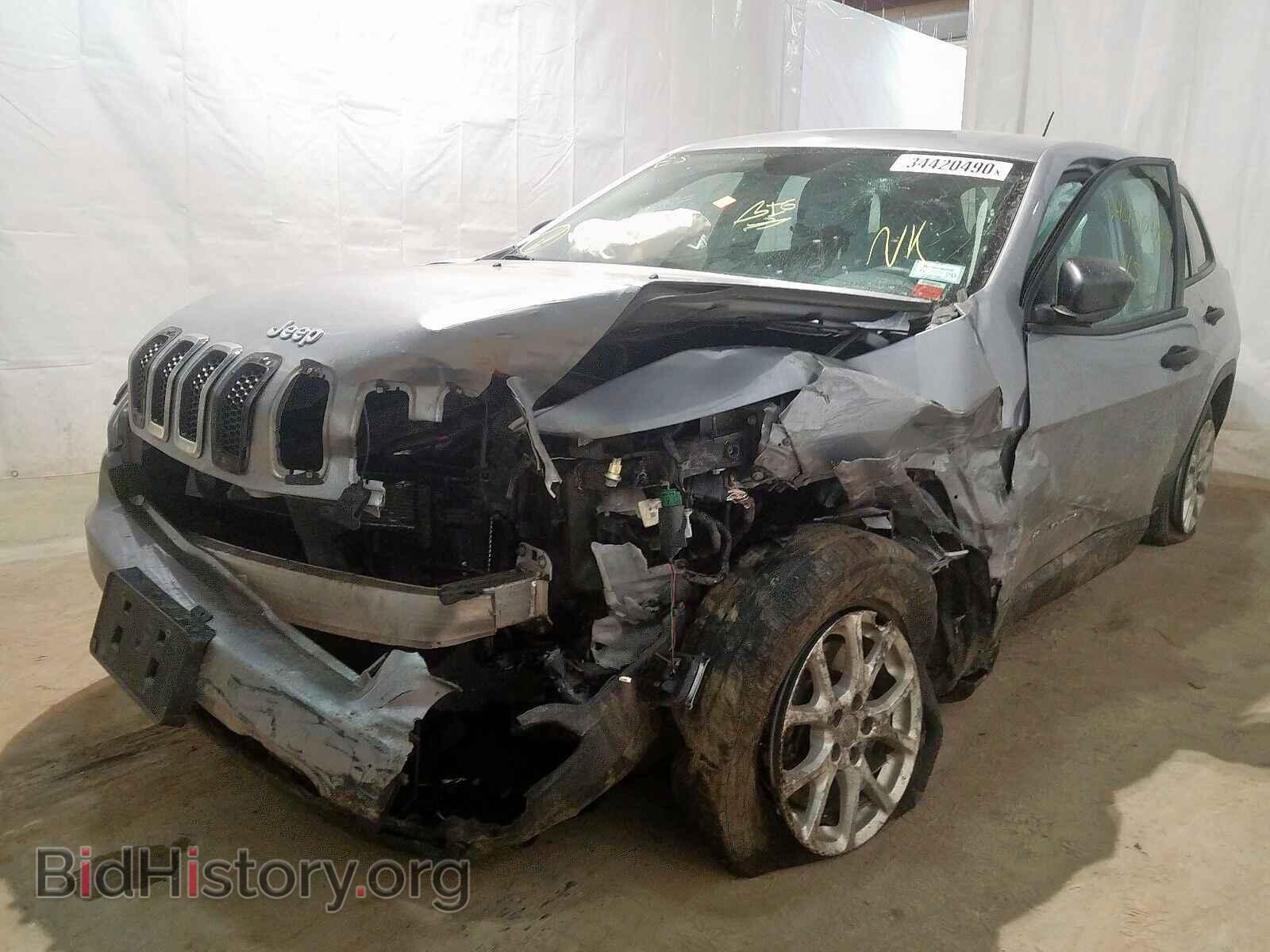 2014 JEEP CHEROKEE - VIN: 1C4PJMAB3EW173955 - Фото 2