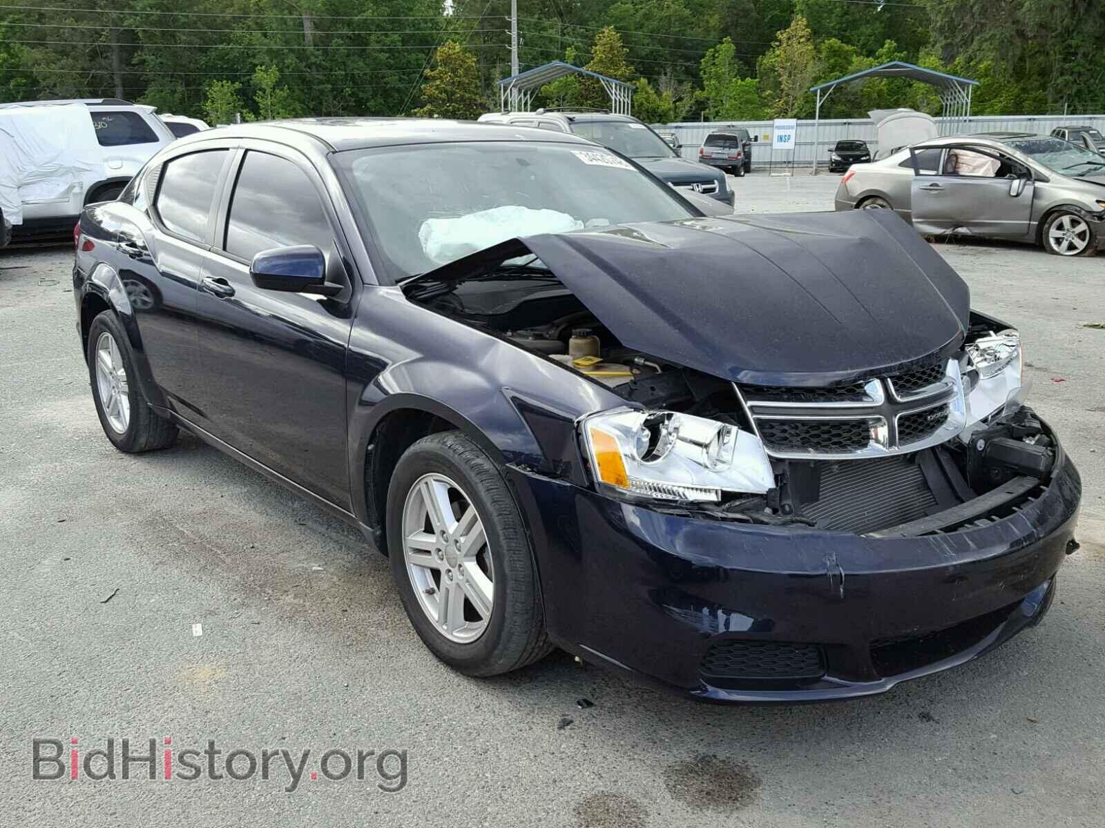 Фотография 1C3CDZCB7CN133563 - DODGE AVENGER 2012