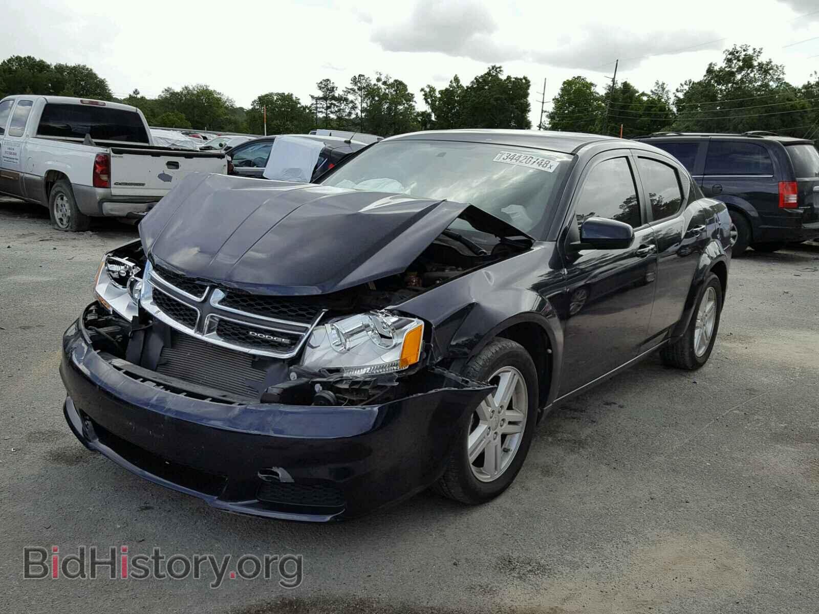 2012 DODGE AVENGER - VIN: 1C3CDZCB7CN133563 - Фото 2