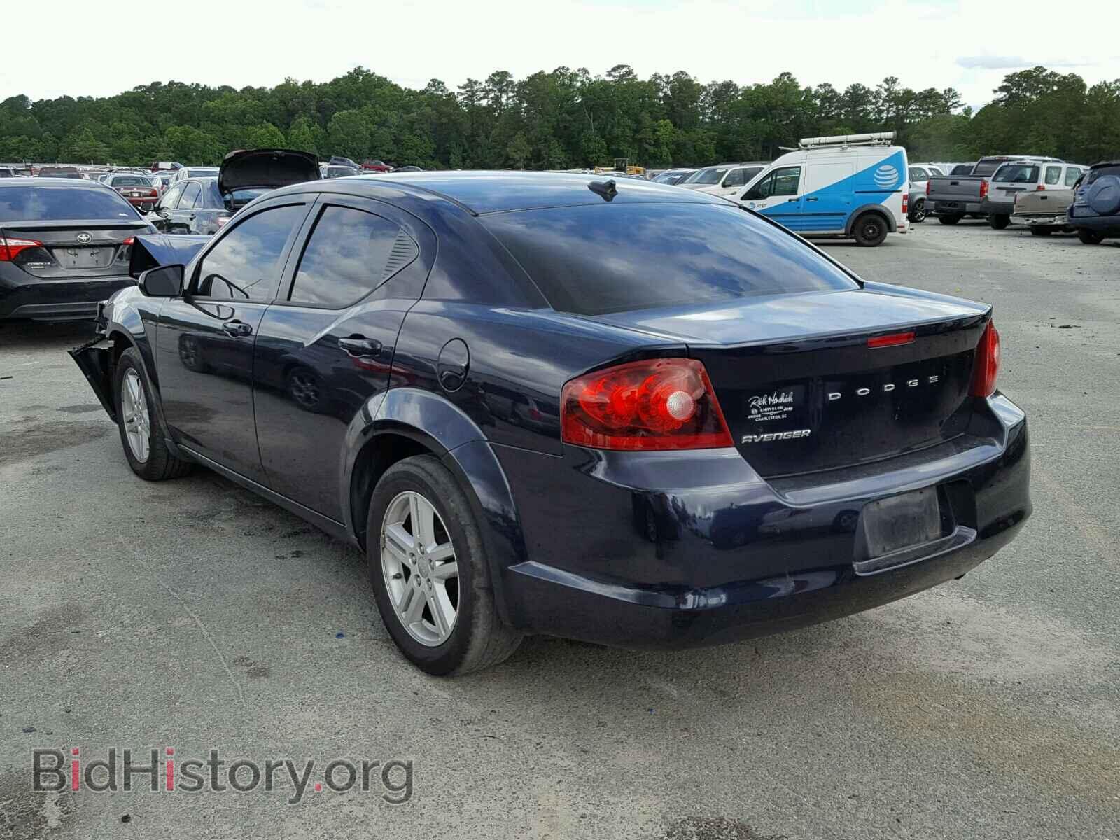 2012 DODGE AVENGER - VIN: 1C3CDZCB7CN133563 - Фото 3