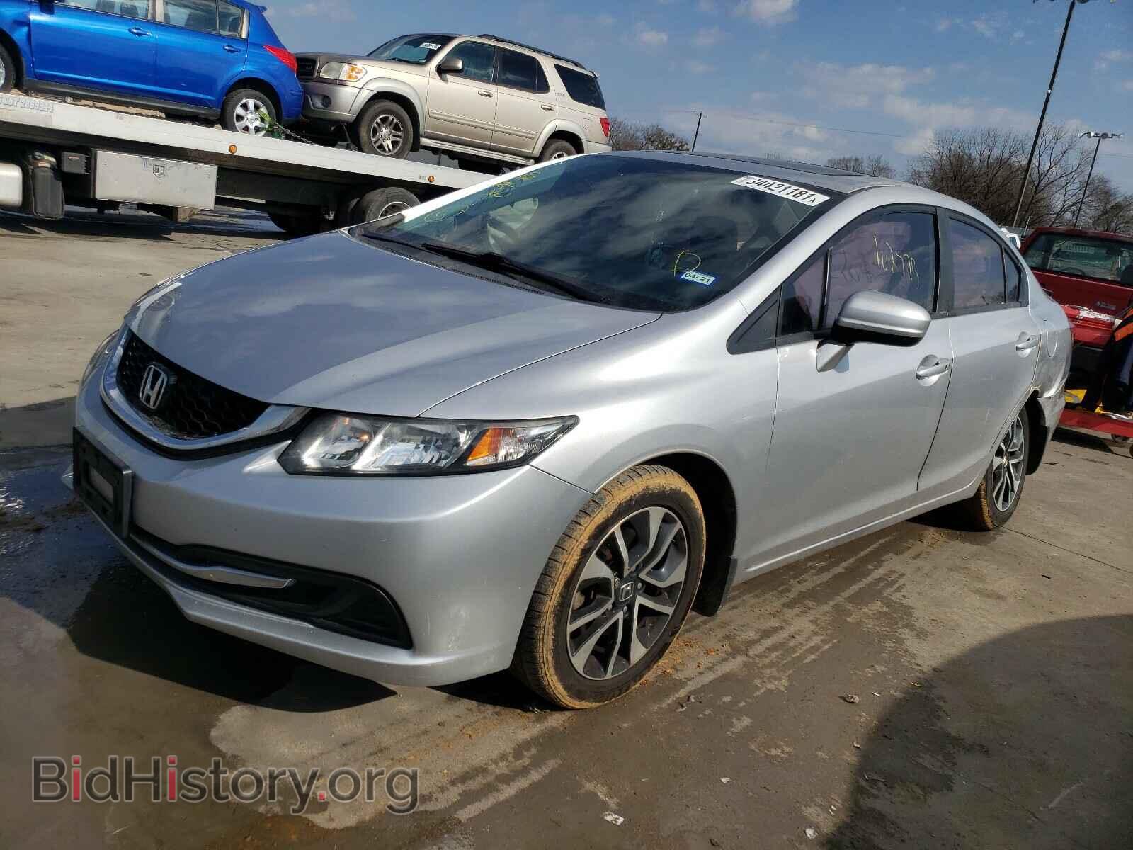 2015 HONDA CIVIC - VIN: 19XFB2F81FE043355 - Фото 2