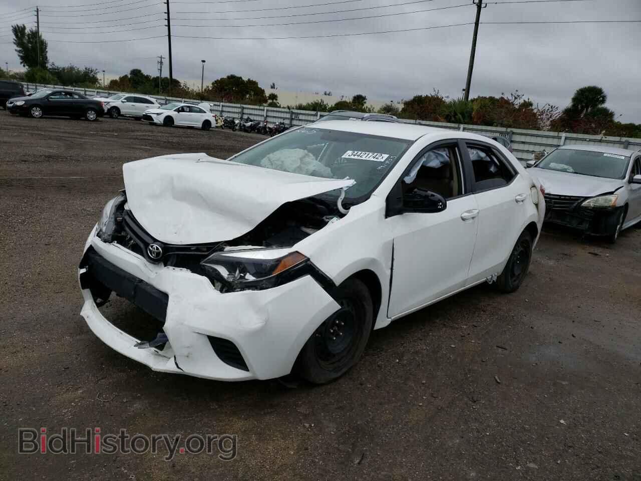 2014 TOYOTA COROLLA - VIN: 2T1BURHE2EC007448 - Фото 2
