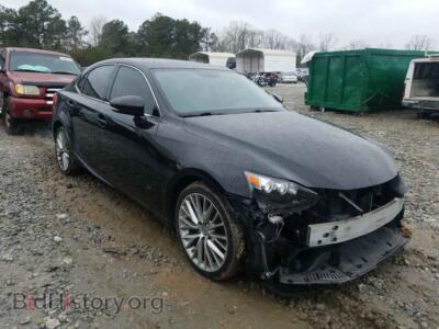 2015 Lexus IS IS 250, черный — VIN JTHBF1D21F5068763, Copart