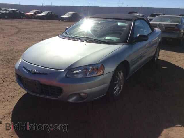 2001 CHRYSLER SEBRING - VIN: 1C3EL65UX1N648014 - Фото 2