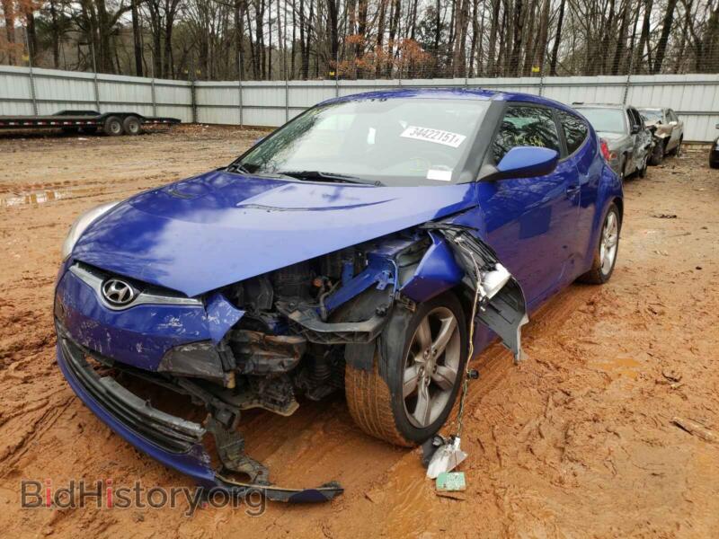 2013 Hyundai VELOSTER (VIN KMHTC6AD5DU160913) — фото 2 из 10