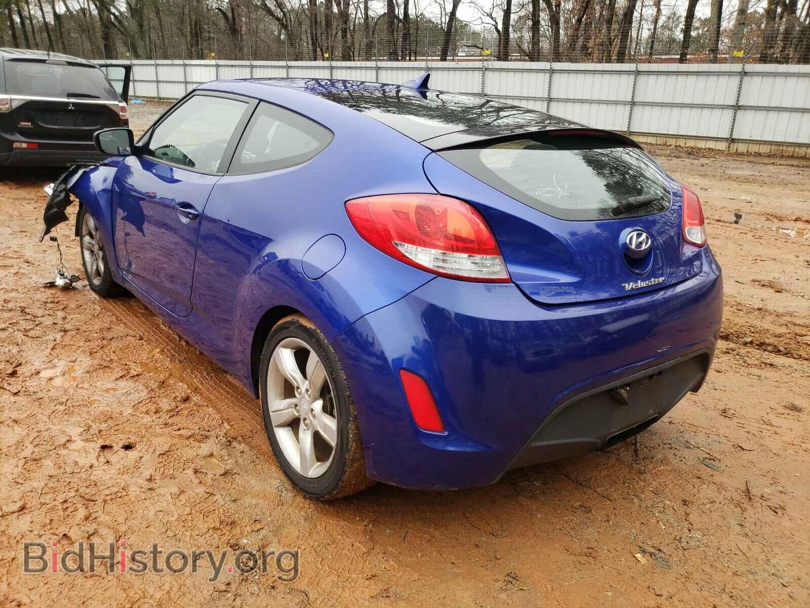 2013 HYUNDAI VELOSTER - VIN: KMHTC6AD5DU160913 - Фото 3