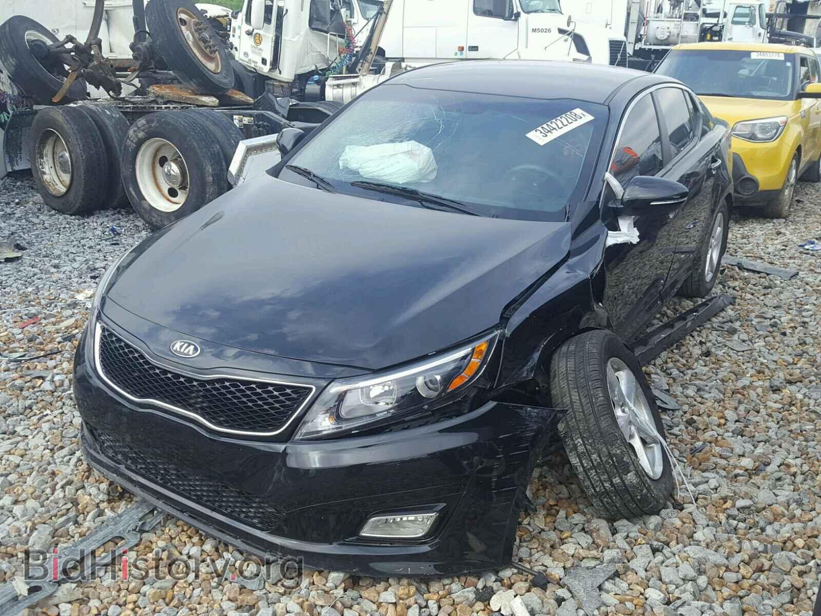 2015 KIA OPTIMA - VIN: KNAGM4A71F5660563 - Фото 2