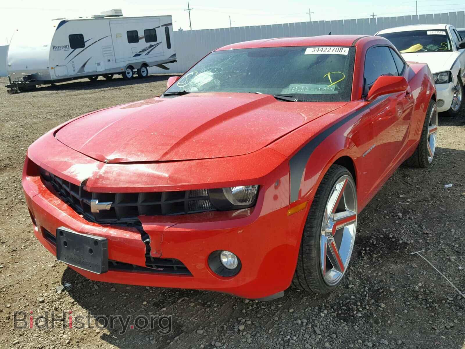 2012 CHEVROLET CAMARO - VIN: 2G1FB1E32C9155701 - Фото 2