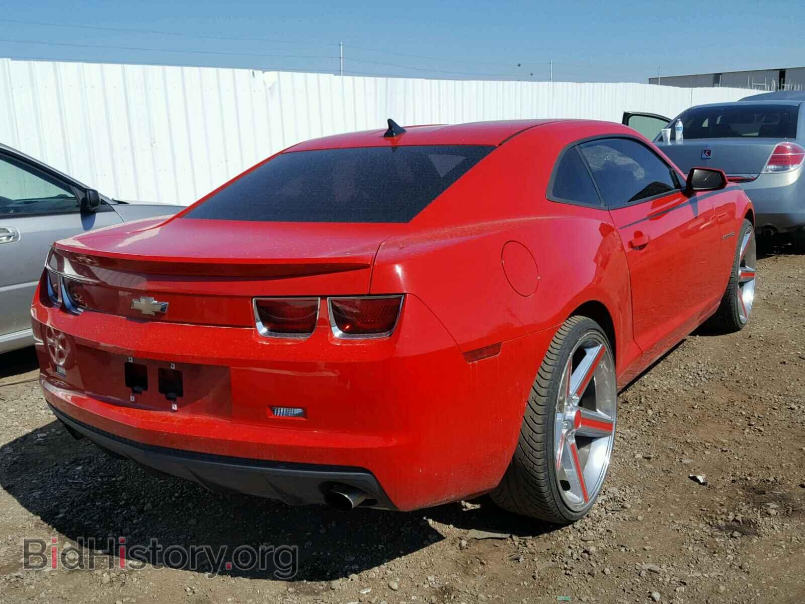 2012 CHEVROLET CAMARO - VIN: 2G1FB1E32C9155701 - Фото 4